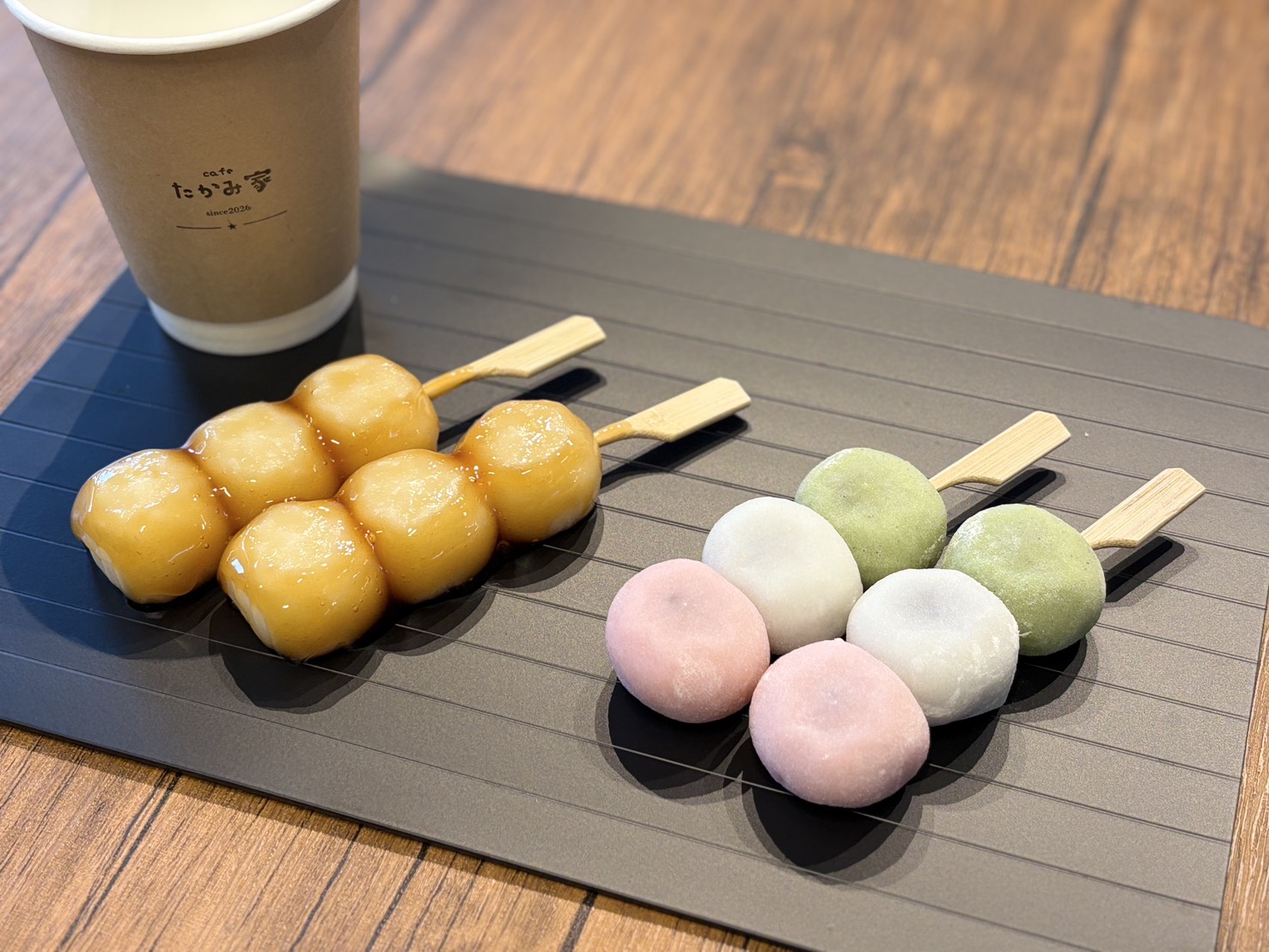 みたらし団子、三色団子