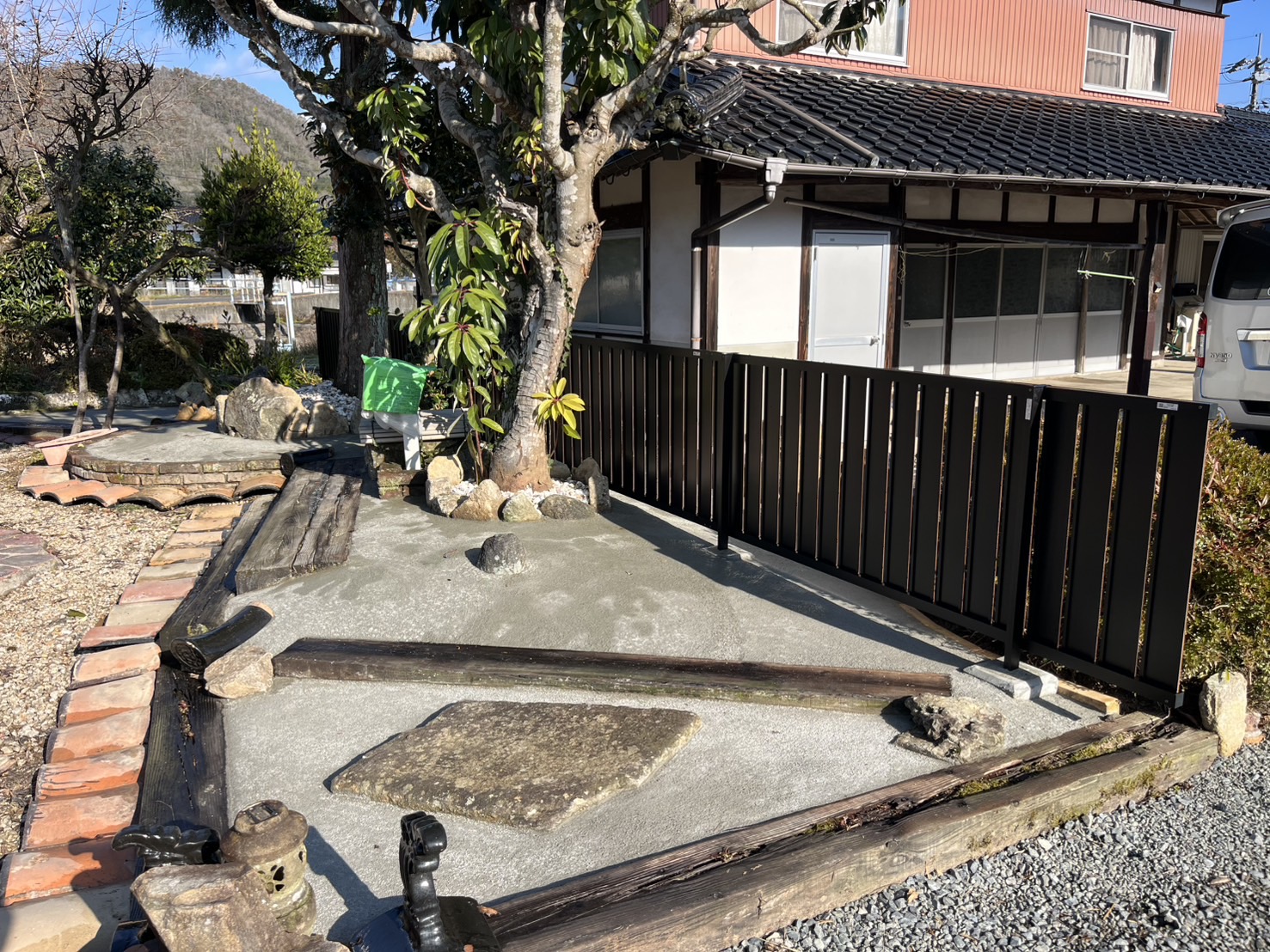 施工後 フェンス2